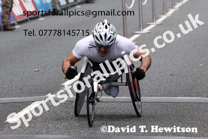 Wheelchair Great North Run. Photo: David T. Hewitson/Sports for All Pics